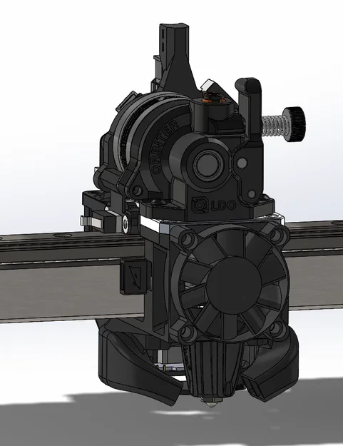 T1H2 Printhead cho rail MGN12 / RatRig Vcore - Image 1