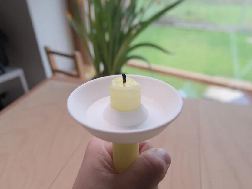 Đĩa Chống Nhỏ Sáp Nến Tham Số (Parametric Candle Drip Protector/Antidripper) - Image 3