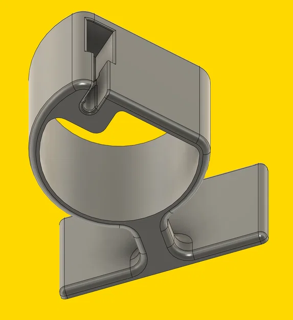 Đế sạc để bàn gọn gàng cho Xiaomi Smart Band 7/8/Pro (3D Model) - Image 2