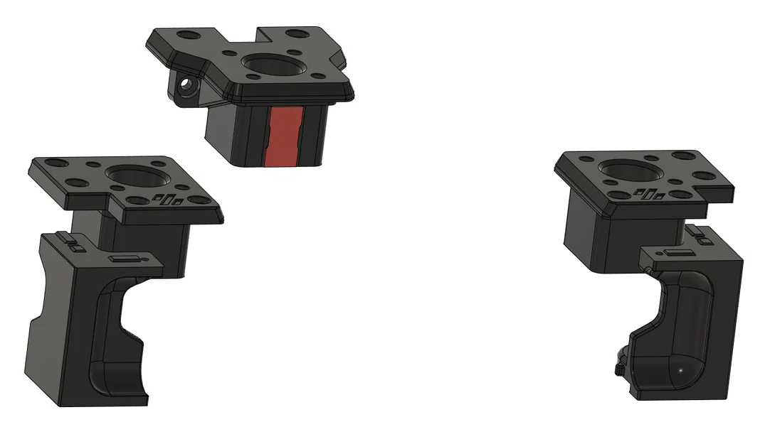 Voron Trident Lowered Z Motor Mounts – Bộ gá Z motor hạ thấp - Image 1