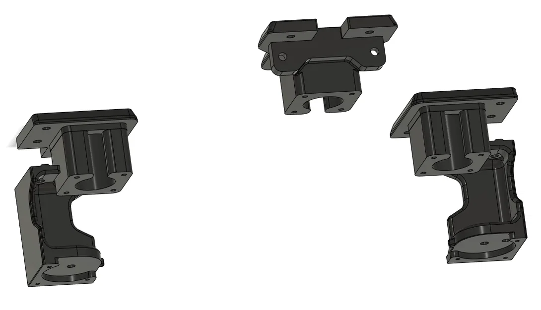 Voron Trident Lowered Z Motor Mounts – Bộ gá Z motor hạ thấp - Image 2