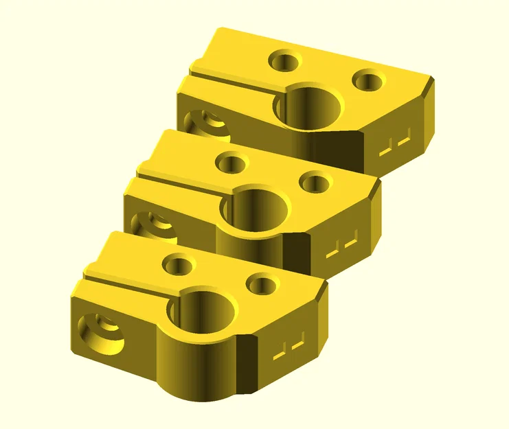 Ngàm giữ y-rod Prusa MK4/MK3.9: phần top dày hơn, chắc hơn - Image 1