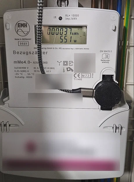Adapter vỏ Power Meter mMe4 SML cho bitShake SmartMeterReader - Image 1