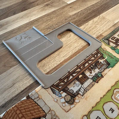 Khay in 3D đựng thẻ bài cho board game Flamecraft cực gọn