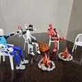 Mô hình đống lửa trại (Campfire Pit) 5 mảnh cực xinh cho Dummy 13 - Thumbnail 2