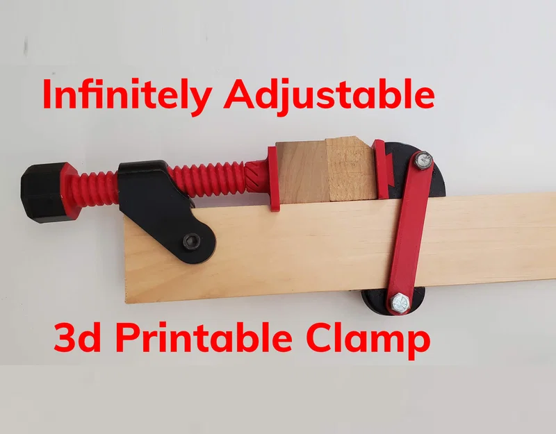 Sash Clamp / Bar Clamp - Bản Printed Threads (In 3D) - Image 1