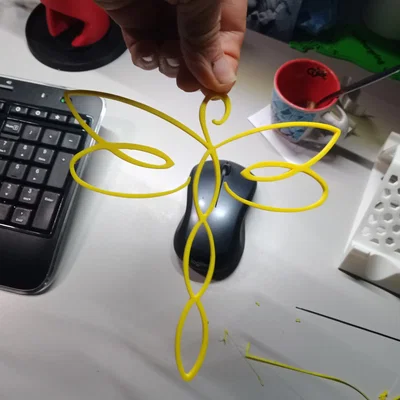 Phụ kiện trang trí 3D hình chuồn chuồn độc đáo cho khu vườn