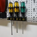 Giá treo tua vít Wera Screwdriver Holder (modular, nạp từ phía trước) - Thumbnail 2