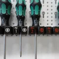 Giá treo tua vít Wera Screwdriver Holder (modular, nạp từ phía trước) - Thumbnail 5
