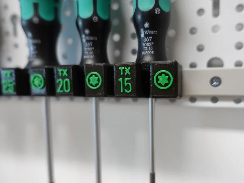 Giá treo tua vít Wera Screwdriver Holder (modular, nạp từ phía trước) - Image 6