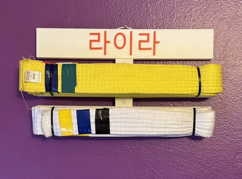 Móc Treo Trưng Bày Đai Võ Modular - Image 1