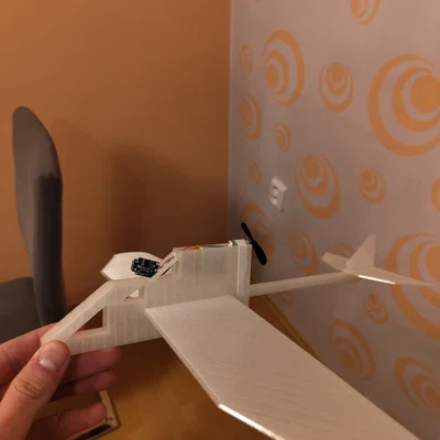 Mô hình máy bay điều khiển từ xa RC plane in 3D không cần support