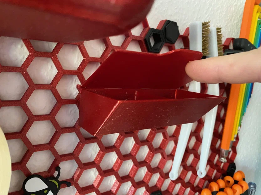 Hộp chia ngăn có vòi rót và nắp cho Honeycomb Storage Wall (HSW) - Image 1