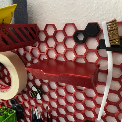 Hộp chia ngăn có vòi rót và nắp cho Honeycomb Storage Wall (HSW)