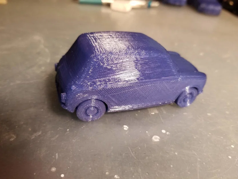 Mô hình ô tô đồ chơi in 3D chuyển động linh hoạt (Print-in-place) - Image 2