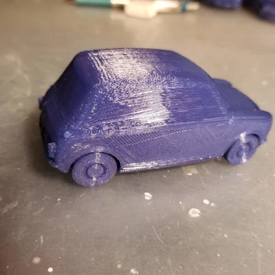 Mô hình ô tô đồ chơi in 3D chuyển động linh hoạt (Print-in-place)