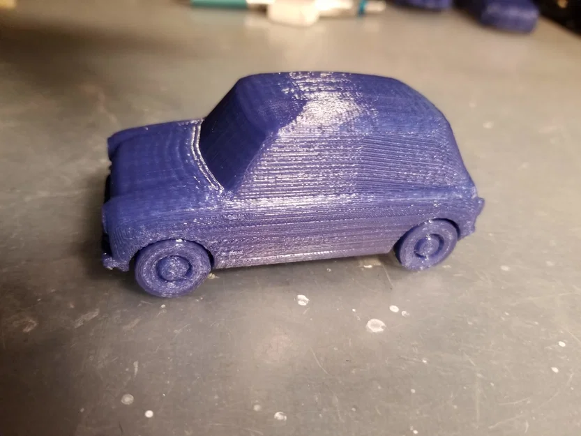 Mô hình ô tô đồ chơi in 3D chuyển động linh hoạt (Print-in-place) - Image 3