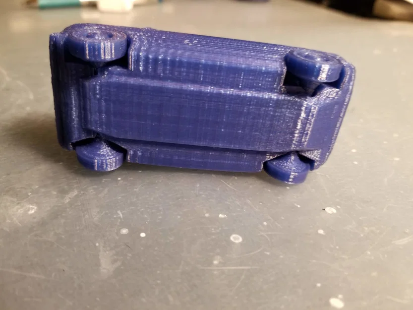 Mô hình ô tô đồ chơi in 3D chuyển động linh hoạt (Print-in-place) - Image 5