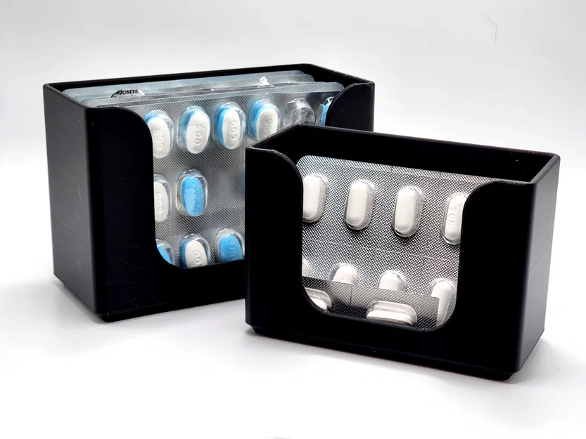 Khay giữ vỉ thuốc (Pill Blister Pack Holder) [Parametric] - Image 1