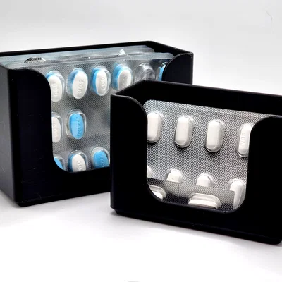 Khay giữ vỉ thuốc (Pill Blister Pack Holder) [Parametric]