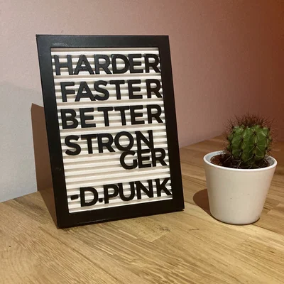 Bảng chữ Letter Board – có chân & Umlaut