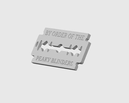 Huy Hiệu Lưỡi Dao Peaky Blinders (Razor Blade Badge) - Image 2