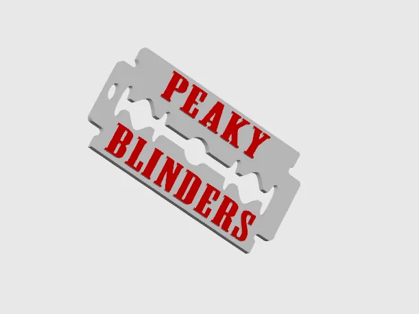 Huy Hiệu Lưỡi Dao Peaky Blinders (Razor Blade Badge) - Image 3