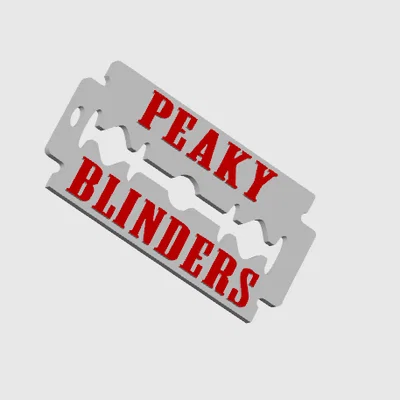Huy Hiệu Lưỡi Dao Peaky Blinders (Razor Blade Badge)