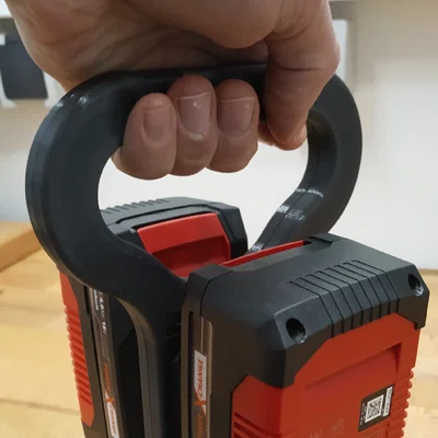 Tay xách pin cho 2 pin Einhell (Battery Tray) – Akku‑Tragegriff