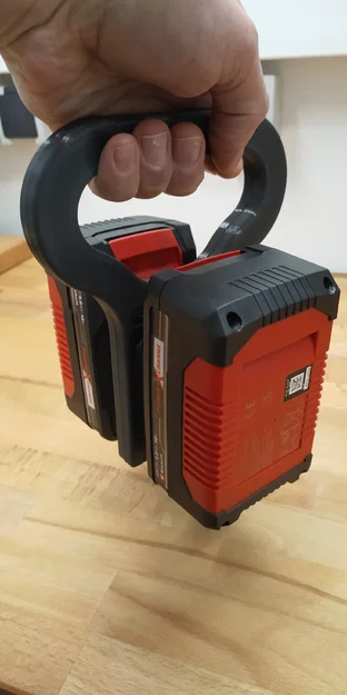 Tay xách pin cho 2 pin Einhell (Battery Tray) – Akku‑Tragegriff - Image 3