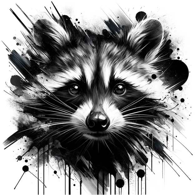 HueForge - Racoon - Image 1