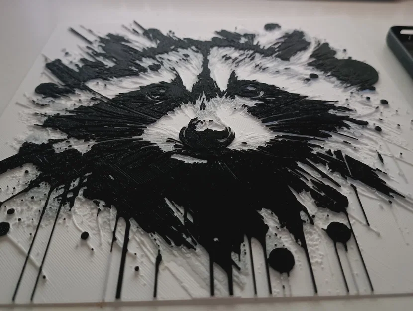 HueForge - Racoon - Image 4