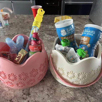 Giỏ Phục Sinh/Giỏ Quà (Easter/Gift Basket) in 3D