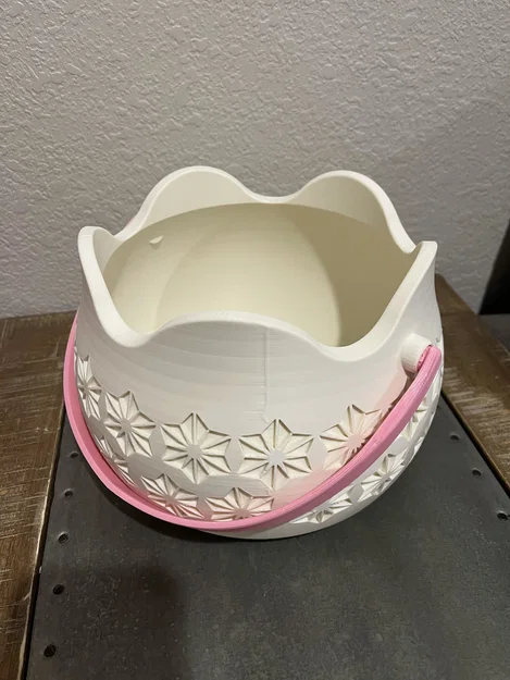 Giỏ Phục Sinh/Giỏ Quà (Easter/Gift Basket) in 3D - Image 2