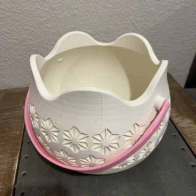 Giỏ Phục Sinh/Giỏ Quà (Easter/Gift Basket) in 3D