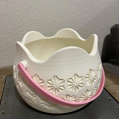 Giỏ Phục Sinh/Giỏ Quà (Easter/Gift Basket) in 3D