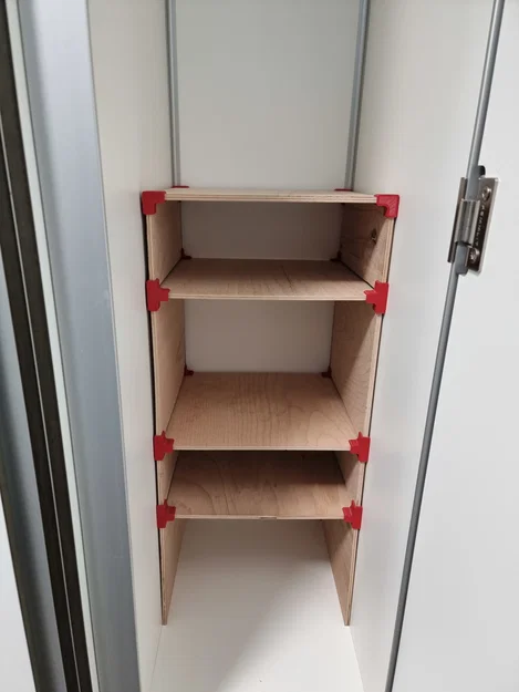 Regalhalterungen - Soportes para estanteria (pát đỡ kệ gỗ 7 mm) - Image 1