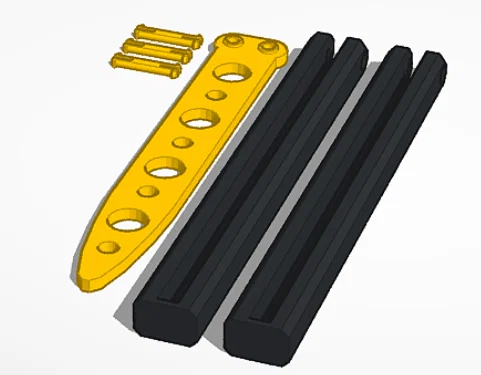 Mô hình dao bướm (Balisong) in 3D tự lắp ráp cực chất - Image 1