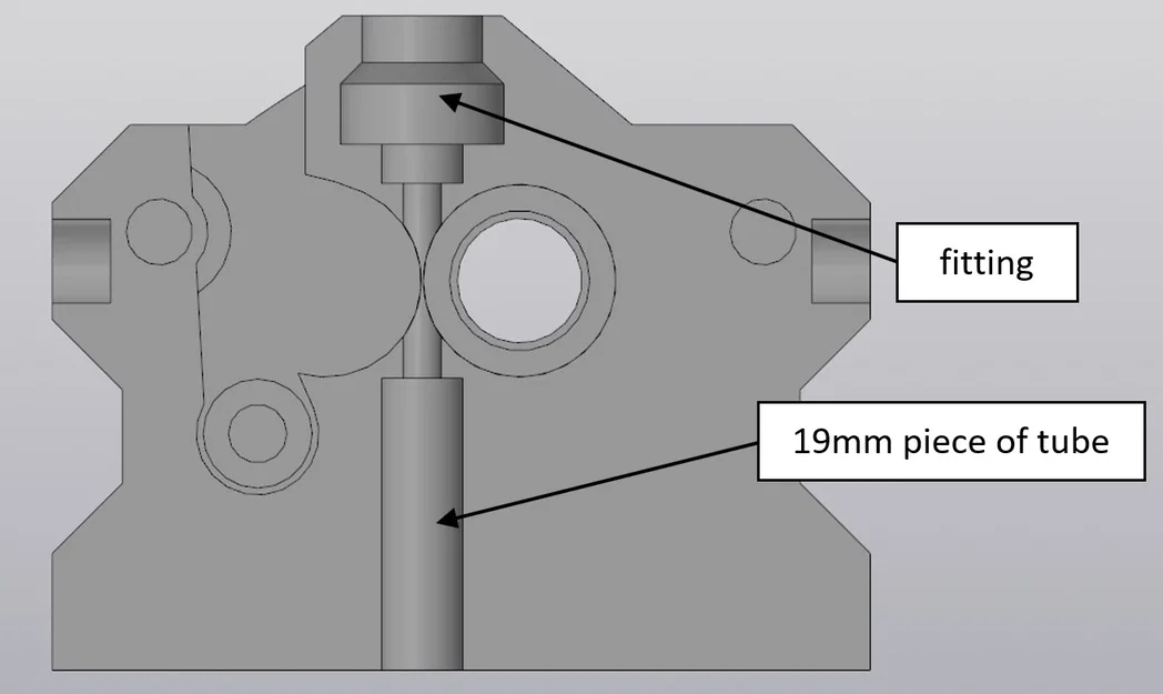 Nắp che Sprite Extruder cho Ender 3 S1 - Image 4