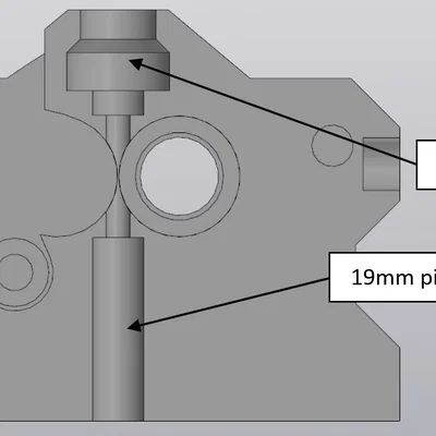 Nắp che Sprite Extruder cho Ender 3 S1