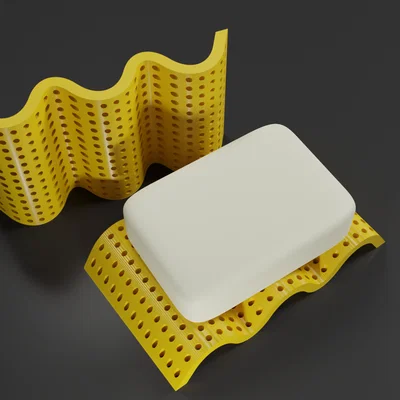 Khay Đựng Xà Phòng Gợn Sóng (Wavy Soap Dish)
