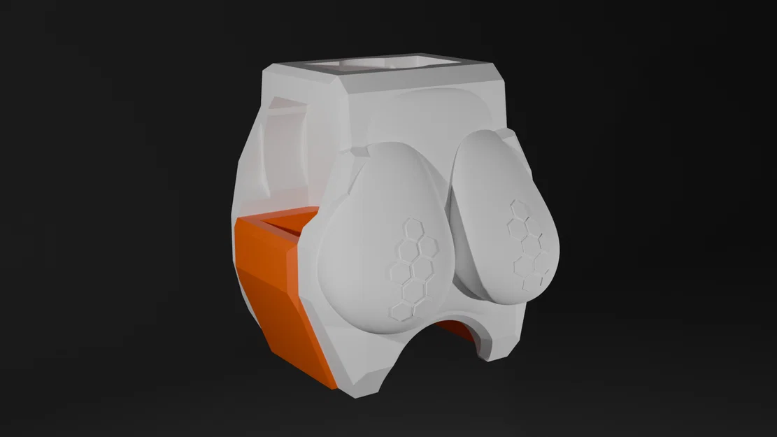 Phần thân trên nữ (Bust) cho mô hình robot lắp ráp Dummy 13 - Image 3