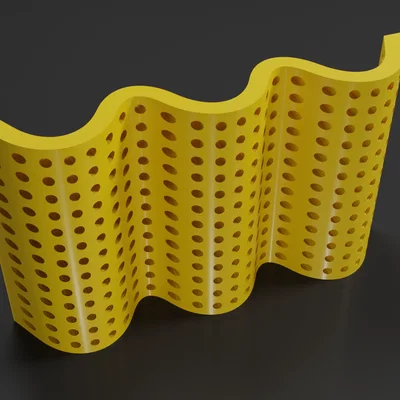 Khay Đựng Xà Phòng Gợn Sóng (Wavy Soap Dish)
