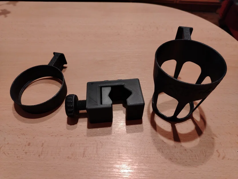 Giá Đỡ Cốc Nước Gắn Chân Micro Tiện Lợi (MIC STAND CUP HOLDER) - Image 1