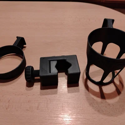 Giá Đỡ Cốc Nước Gắn Chân Micro Tiện Lợi (MIC STAND CUP HOLDER)