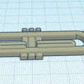 Móc khóa hình chiếc kèn Trumpet nhỏ gọn - File in 3D độc đáo - Thumbnail 2