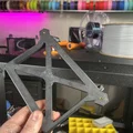 Giá đỡ cuộn filament 3kg cho Prusa Enclosure (Top Mount) - Dùng con lăn bearing - Thumbnail 3