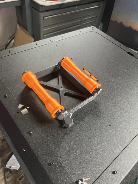 Giá đỡ cuộn filament 3kg cho Prusa Enclosure (Top Mount) - Dùng con lăn bearing - Image 5