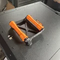Giá đỡ cuộn filament 3kg cho Prusa Enclosure (Top Mount) - Dùng con lăn bearing - Thumbnail 5