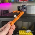 Giá đỡ cuộn filament 3kg cho Prusa Enclosure (Top Mount) - Dùng con lăn bearing - Thumbnail 6